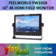 FEELWORLD FW1018 10" On-Camera Field Monitor (Support 4K HDMI Input/Output)