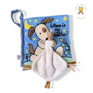 Jellycat Where is my Soother? Jelly Cat Cloth Book For Children Developmental Development