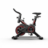 Silent Operation Indoor Cycling Bike Fully Adjustable Seat Stationary Cycle Bike Sturdy Steel Frame 