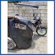 ✗ ๑ ╳ Plastic and Leather Tricycle Door Cover for Passenger Side/Sidecar Door Cover for Tricycle
