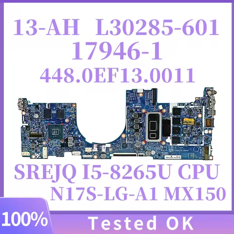 For HP 13-AH Notebook Mainboard 17946-1 i7-8565U MX150 N17S-LG-A1 Laptop Motherboard Full Tested Env