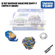 Ready Stock  B  187 Takara Tomy Savior Valkyrie Shot -7 with LR launcher (and with V gear)
