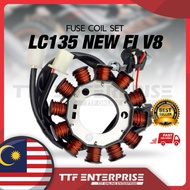 YAMAHA LC135 NEW FI-V8 FUSE COIL SET COIL MAGNET FUSE STARTER STATOR MAGNET COIL LC 135 NEW FI V 8