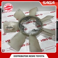SAGA | Kijang Kapsul Injection Efi 2000CC Radiator Fan Original TOYOTA 16361-75021