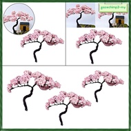 [GazechimpecMY] Flower Model Trees Miniature Fairy Garden Sand Cherry Blossom Tree Ornaments Archite