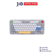 WIRELESS KEYBOARD (คีย์บอร์ดไร้สาย) NUPHY KICK75 (LOW-PROFILE VERSION) -  RGB EN/TH TAPE WHITE