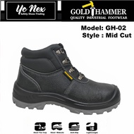Gold Hammer GH-02 GH-01 Safety Shoes | Low & Mid Cut | Kasut Safety | Steel Toe | Steel Midsole | An