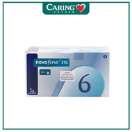 NOVOFINE NEEDLES 31G 6MM 100S