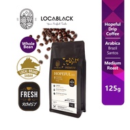 [Locablack] 100% Arabica Coffee Bean 125GRAM Hopeful Coffee Bean / Fresh Roasted / Home User Coffee 
