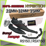 Back pressure hypertech exhaust Y16 RS150 RSX150 Y15 LC135 V1-V8 Raider150 fi 28mm 32mm 35mm cutting