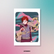 Gaara Illustrated Print