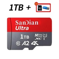 Hot 1TB Original SD Card 2TB Large Capacity Memory Cards Micro TF/SD Card 512GB High Speed Flash Car