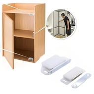 1pc Cabinet magnetic locks Ultra-thin cabinet door magnetic lock Drawer magnet adhesive cabinet lock
