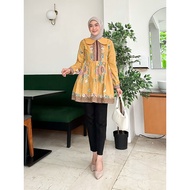 BATIK BLOUSE 1542 WK 04 JAVA INDAH 601 ll WOMEN'S BATIK TOP ll WOMEN'S BATIK CLOTHING ll BATIK BLOUS