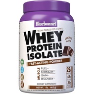 Bluebonnet Nutrition Whey Protein Isolate Powder, Whey From Grass Fed Cows, 26g of Protein, No Sugar