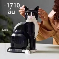 ใหม่ 1710 ชิ้น Creative Building Blocks ชุดตกแต่งบ้านแมว 21349 ของขวัญสําหรับคนรักสัตว์ของขวัญแมวคอล