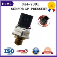 Common Rail Pressure Sensor 7PP4-3 3447391 344-7391 Backhoe Loader 420F 428F 430F 432F 434F 444F 450