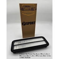 P-SPORT AIR FILTER FOR PERODUA 17801-BZ030