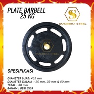 25kg iron barbell plate weight plate