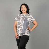 Hamzah Batik - Turtle Neck Blouse