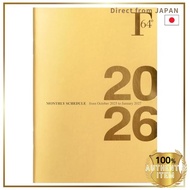 Kyokuto 2026 Monthly Planner FOBCOOP A6 Mini Gold PBF55GO26 Starting Oct 2025