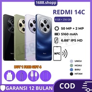 [8+256GB]  Redmi 14C Smartphone | 50MP AI Camera | 120Hz Large Display | Original Malaysia Warranty 