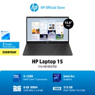 HP Laptop 15-fd1053TU, 15-fd1054TU /Core 5-120U /8GB /512GB /Intel Arc graphics / 15.6 FHD / 2Yrs Onsite