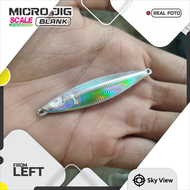Umpan Metal Jig 10 Gram 15 Gram 20 Gram Umpan Slow Jig Hologram Umpan Jigging Jiging Fishing Lure