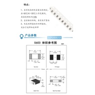 0603 Chip Capacitor 10% 50V 1nf 10 100 NF 1.1 11pf 110 1.