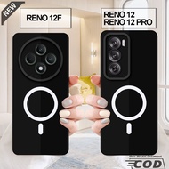 Oppo RENO 12 case _ oppo RENO 12F case _ oppo RENO 12 PRO case - flexible clear black silicone case