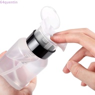 QUENTIN Emulsion Press Bottle Nail Polish Remover Portable Liquid container Plastic For Nail Art UV Gel Unlocking Pressure bottle
