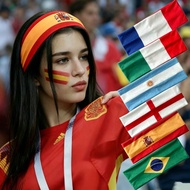 [Football Support National Flag Headband] Football Fans Cheering Headband Elastic Antiperspirant Spo