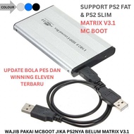 Hardisk eksternal Hdd eksternal ps2 500gb 250gb full games ps2
