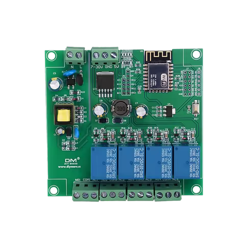 1/3pcs ESP8266 Wireless WIFI Relay Module 4-Channel ESP-12F Development Board AC/DC 5V/7-28V/5-80V E