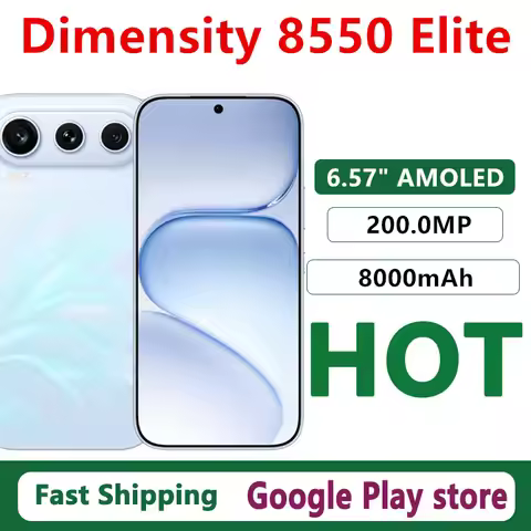 Original Honor 600 Pro Mobile Phone Dimensity 8550 Elite 6.57" AMOLED 200.0MP Camera 8000mAh Battery