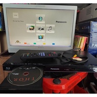 * USED * BACA IKLAN - Panasonic DMP-BD77 Blu-ray DVD VCD CD USB Wireless Wifi Player *Display LED nu
