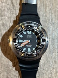 Citizen BJ8050-08E 中古 二手 CITIZEN Eco-Drive Promaster BJ8050 bj8050-08e 煙灰缸 Stainless Steel 光動能 潛水錶