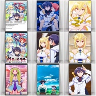 2KZT Isekai Fantasy Anime B-Bogus Skill Poster  Self-adhesive Art Waterproof Paper Sticker Coffee Ho