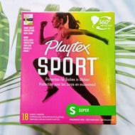 ผ้าอนามัยแบบสอด เหมาะกับวันมามาก Sport® Plastic Applicator Tampons 360 protection, Super 8,18, 36 or