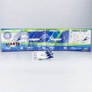 Fast Shipping-NG1/400 Alaska Airlines A320-200 Alloy Aircraft Model N855VA/N361VA/N642VA