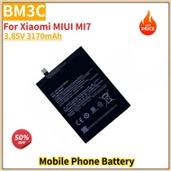 BM3C High Quality Phone Battery 3.85V 3170mAh for Xiaomi MIUI MI7 Brand New Replacement Battery