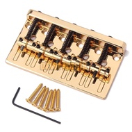 5-String GOLD Bass GUITAR Bridge AG055 / GUITAR Bass Bridge (SC3026)