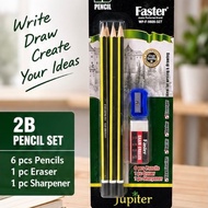 Faster Jupiter 2B Pencil Set WP-F-9800-SET 1set