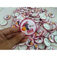 4.4CM PIN PRINTING / CHEAPEST 44MM CUSTOM BROSS PIN PRINTING 44MM SOUVENIR BROOCH PIN 44 MM