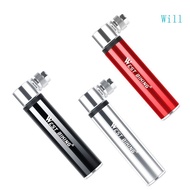 Will Portable Mini Bike Pump  Tire Pump Hand Inflator for Road Mountain Bike