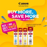 Canon GI-790 Ink Bottle Refill | 100% Original GI-790 BK GI-790C GI-790M GI-790Y for Canon G Series