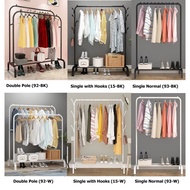 💥HIGH QUALITY💥 RAK BAJU TEMPAT GANTUNG BAJU ASOTV Clothes Rack Hanging Organizer / IKEA Mulig Rack B