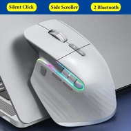 Ergonomic Bluetooth 2.4g Tri-mode Mouse Wireless Gaming Mouse Usb-c Rgb Rechargeable Mause 5 Dpi 9 B