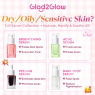 Facial Serum Glad2Glow Serum Niacinamide Serum Peeling Serum Bright Serum Retinol Serum Centella G2G