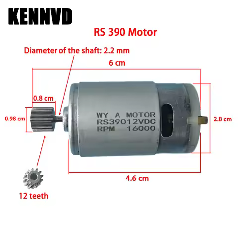 6V 12V 24V RS390 Children's Electric Ride on Toys Car Driver Motor Upgrade,RS380 Motorcycle Stroller
